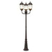 Lumina de grădină Bronz 235 cm Aluminiu - WALTI WALTI