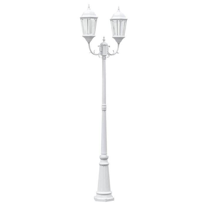 Lumina de grădină Alb 235 cm Aluminiu - WALTI WALTI