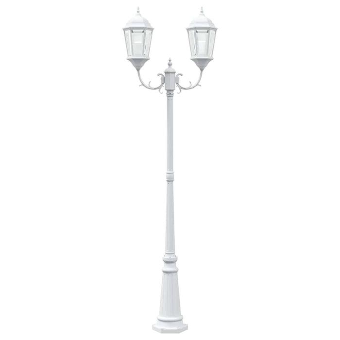 Lumina de grădină Alb 235 cm Aluminiu - WALTI WALTI
