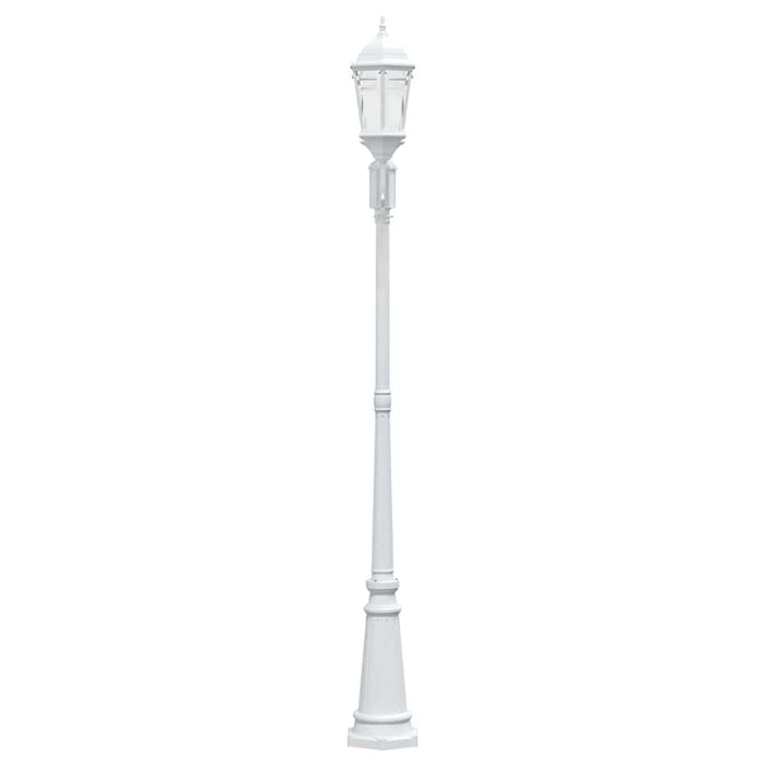 Lumina de grădină Alb 235 cm Aluminiu - WALTI WALTI
