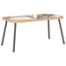 Set de canapele pentru grădină 2 pcs natural poliratan - WALTI WALTI