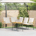 Set de canapele pentru grădină 2 pcs natural poliratan - WALTI WALTI
