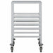 Cărucior cu tăvi cu 6 containere GN 39x55x87 cm oțel inoxidabil - WALTI WALTI