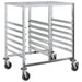 Cărucior cu tăvi cu 12 containere GN 75x55x87cm oțel inoxidabil - WALTI WALTI