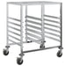 Cărucior cu tăvi cu 12 containere GN 75x55x87cm oțel inoxidabil - WALTI WALTI