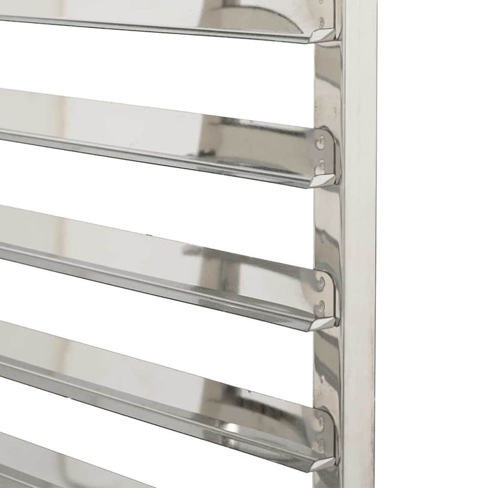 Cărucior cu tăvi cu 12 containere GN 75x55x87cm oțel inoxidabil - WALTI WALTI