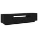 Cabinet TV Negru 160 x 35 x 40 cm Lemn compozit - WALTI WALTI