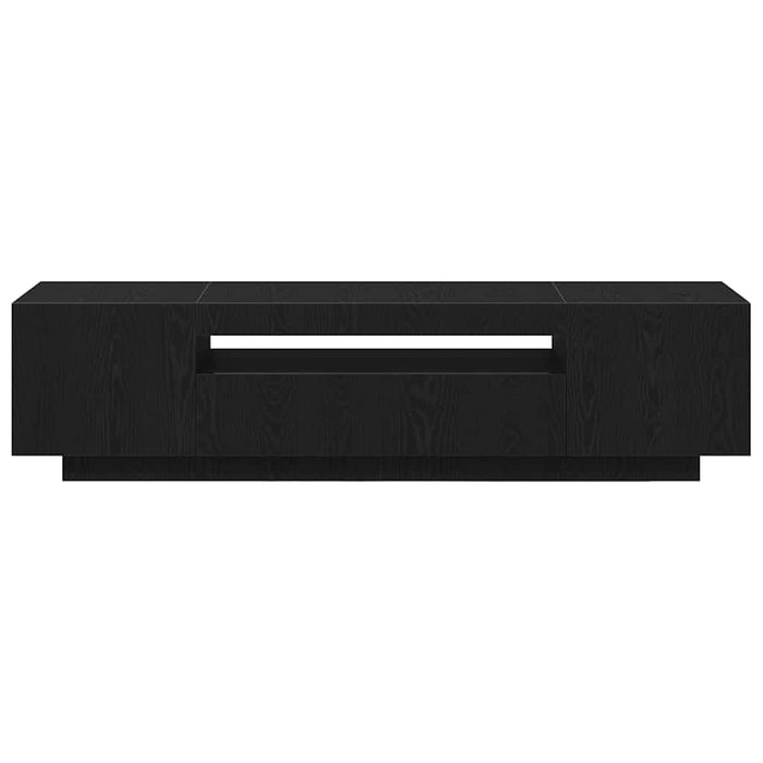 Cabinet TV Negru 160 x 35 x 40 cm Lemn compozit - WALTI WALTI