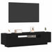 Cabinet TV Negru 160 x 35 x 40 cm Lemn compozit - WALTI WALTI