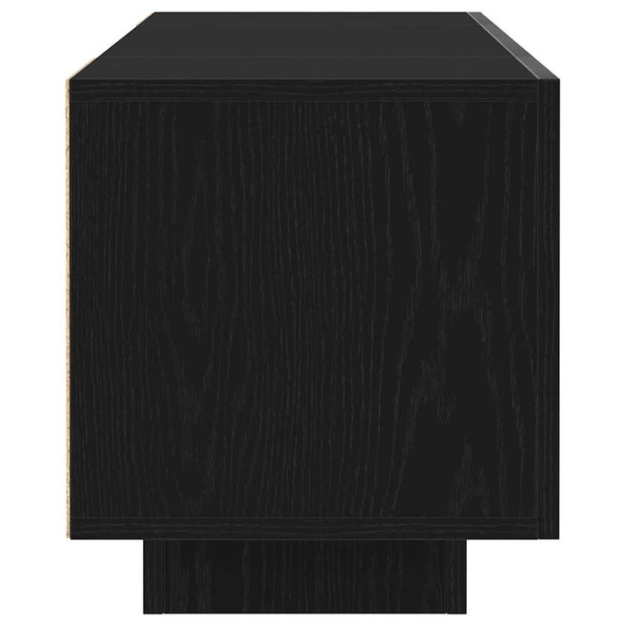 Cabinet TV Negru 160 x 35 x 40 cm Lemn compozit - WALTI WALTI