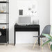 Birou Stejar negru 90x40x72 cm Lemn prelucrat - WALTI WALTI