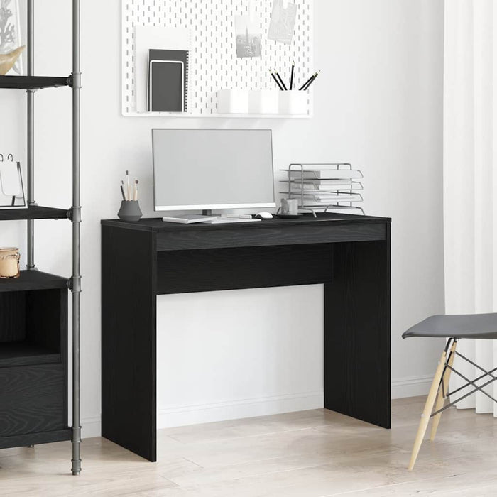 Birou Stejar negru 90x40x72 cm Lemn prelucrat - WALTI WALTI