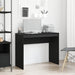 Birou Stejar negru 90x40x72 cm Lemn prelucrat - WALTI WALTI