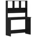 Birou cu rafturi, stejar negru, 102x45x148 cm, lemn prelucrat - WALTI WALTI