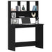 Birou cu rafturi, stejar negru, 102x45x148 cm, lemn prelucrat - WALTI WALTI