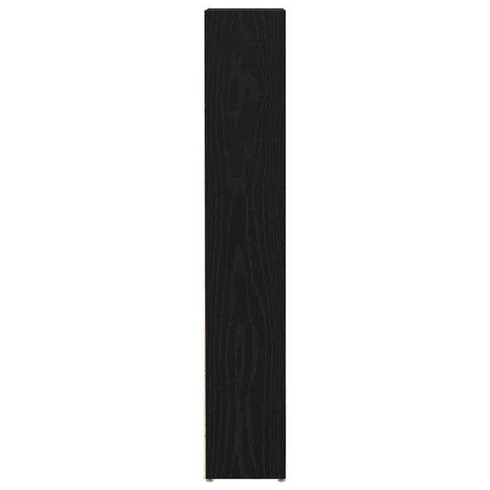 Dulapuri CD-uri 2 buc Stejar negru 21x16x93,5 cm Lemn prelucrat - WALTI WALTI