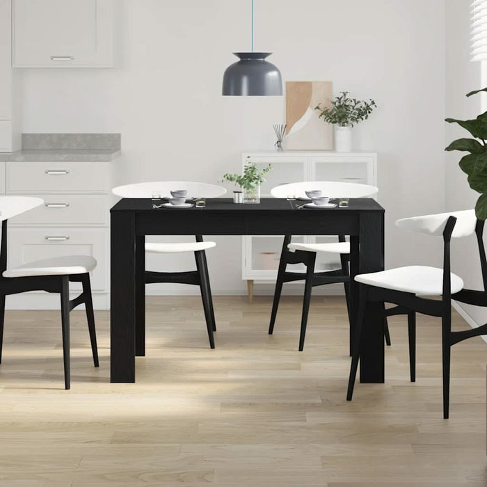 Masa de sufragerie din stejar negru 120x60x76 cm lemn prelucrat - WALTI WALTI