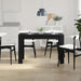 Masa de sufragerie din stejar negru 120x60x76 cm lemn prelucrat - WALTI WALTI