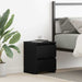 Dulap de noapte Stejar negru 30 x 30 x 40 cm Lemn compozit - WALTI WALTI