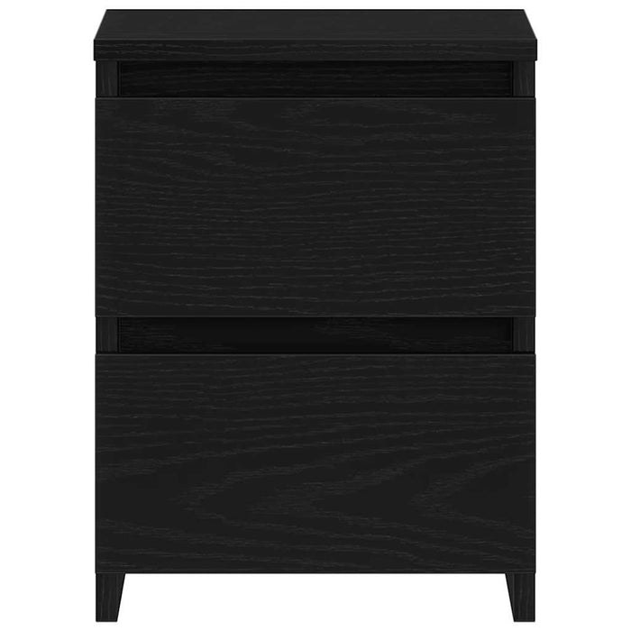 Dulap de noapte Stejar negru 30 x 30 x 40 cm Lemn compozit - WALTI WALTI