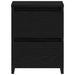 Dulap de noapte Stejar negru 30 x 30 x 40 cm Lemn compozit - WALTI WALTI