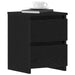 Dulap de noapte Stejar negru 30 x 30 x 40 cm Lemn compozit - WALTI WALTI