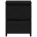 Dulap de noapte cu sertar 2 pcs Stejar negru 30 x 30 x 40 cm - WALTI WALTI