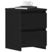 Dulap de noapte cu sertar 2 pcs Stejar negru 30 x 30 x 40 cm - WALTI WALTI