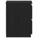Dulap de noapte cu sertar 2 pcs Stejar negru 30 x 30 x 40 cm - WALTI WALTI