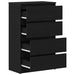 Bufetă Stejar negru 60x35x98,5 cm Lemn prelucrat - WALTI WALTI