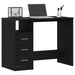 Birou cu sertare, stejar negru, 102x50x76 cm, lemn prelucrat - WALTI WALTI