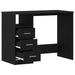 Birou cu sertare, stejar negru, 102x50x76 cm, lemn prelucrat - WALTI WALTI