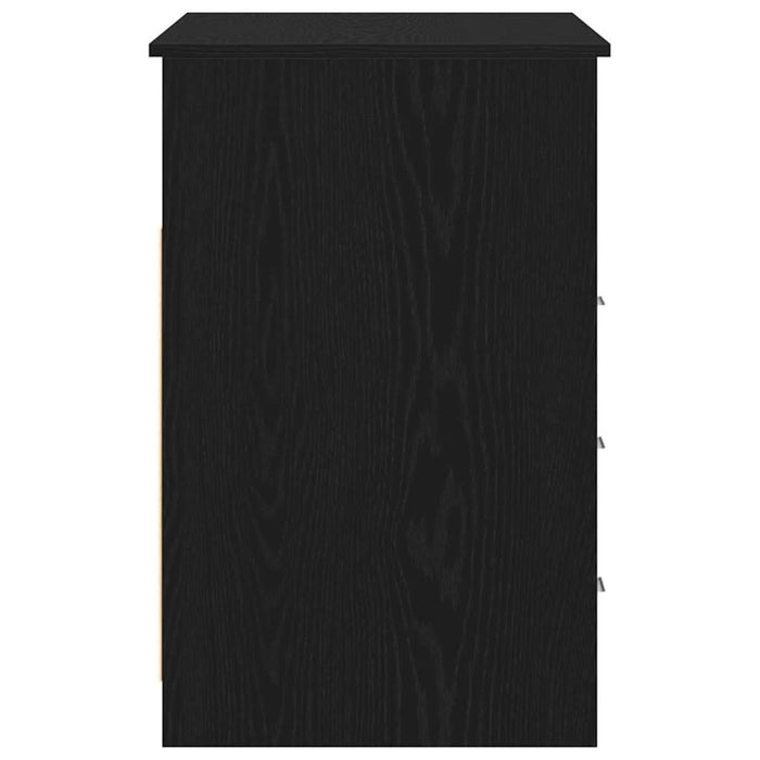 Birou cu sertare, stejar negru, 102x50x76 cm, lemn prelucrat - WALTI WALTI