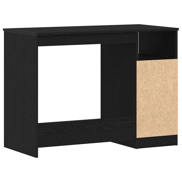 Birou cu sertare, stejar negru, 102x50x76 cm, lemn prelucrat - WALTI WALTI