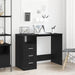 Birou cu sertare, stejar negru, 102x50x76 cm, lemn prelucrat - WALTI WALTI