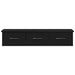 Dulap de perete Stejar negru 88x26x18,5 cm Lemn prelucrat - WALTI WALTI