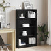 Bibliotecă cu 4 etaje Stejar negru 80x24x143 cm Lemn prelucrat - WALTI WALTI