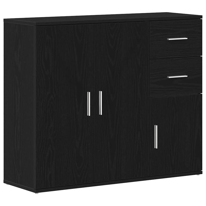 Bufetă Stejar negru 91x29,5x75 cm Lemn prelucrat - WALTI WALTI