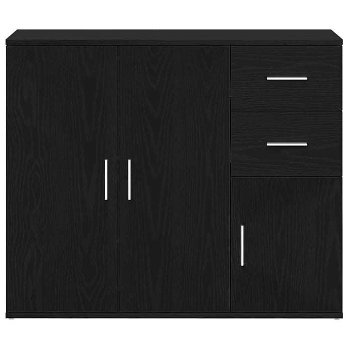Bufetă Stejar negru 91x29,5x75 cm Lemn prelucrat - WALTI WALTI