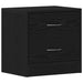 Noptiera stejar negru 40x30x40 cm lemn prelucrat - WALTI WALTI