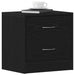 Noptiere 2 buc stejar negru 40x30x40 cm lemn de stratificat - WALTI WALTI
