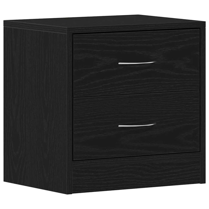 Noptiere 2 buc stejar negru 40x30x40 cm lemn de stratificat - WALTI WALTI