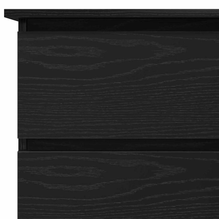 Birou cu sertar Stejar Negru 145 x 100 x 76 cm Lemn compozit - WALTI WALTI