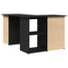 Birou cu sertar Stejar Negru 145 x 100 x 76 cm Lemn compozit - WALTI WALTI