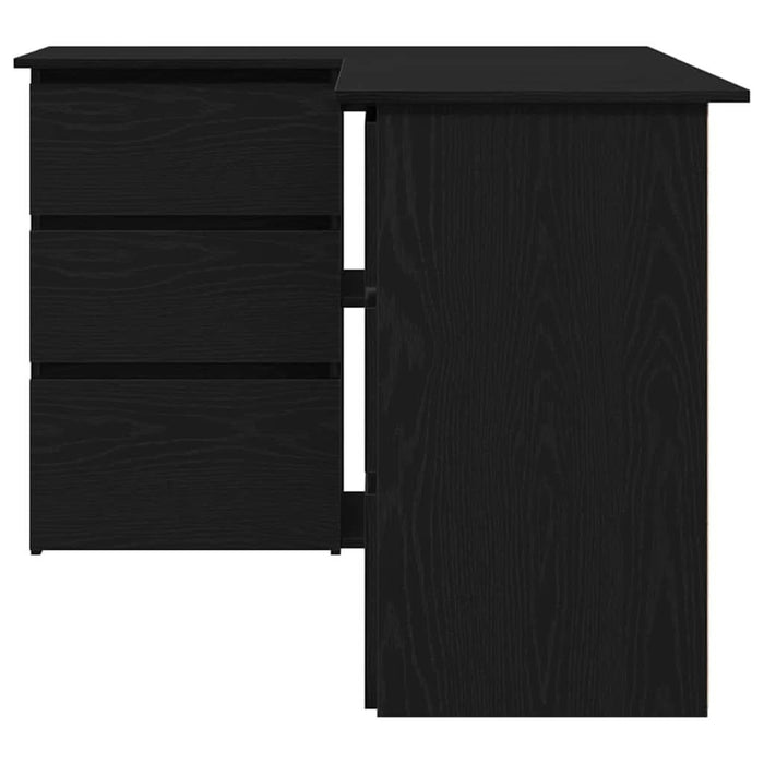 Birou cu sertar Stejar Negru 145 x 100 x 76 cm Lemn compozit - WALTI WALTI