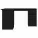 Birou cu sertar Stejar Negru 145 x 100 x 76 cm Lemn compozit - WALTI WALTI