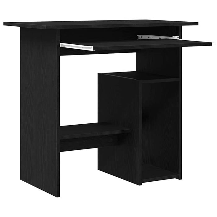 Birou Stejar negru 80x45x74 cm Lemn prelucrat - WALTI WALTI