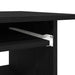 Birou Stejar negru 80x45x74 cm Lemn prelucrat - WALTI WALTI
