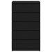 Dulap cu sertar, stejar negru, 60x36x103 cm, lemn prelucrat - WALTI WALTI