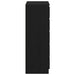 Dulap cu sertar, stejar negru, 60x36x103 cm, lemn prelucrat - WALTI WALTI